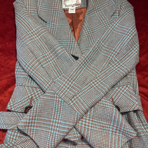 Kenzie Gray Blazer Classic Tailored Suit Jacket - Picture 6 of 16